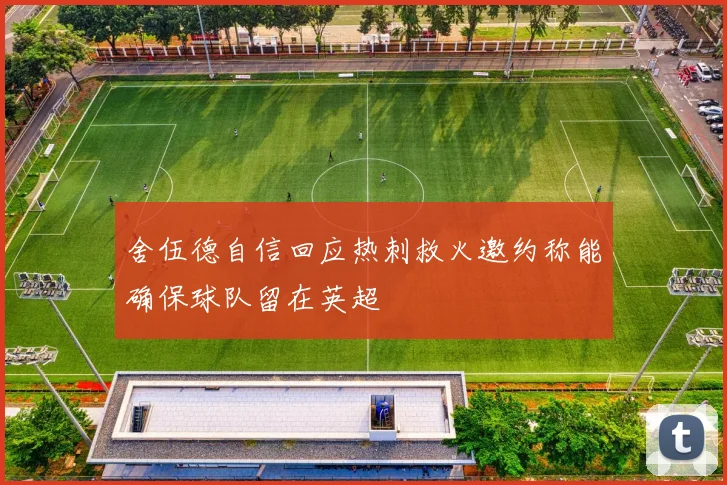 舍伍德自信回应热刺救火邀约称能确保球队留在英超